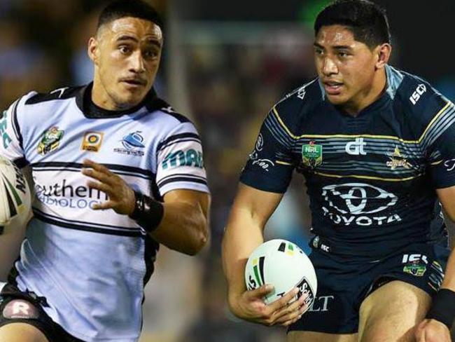 Valentine Holmes and Jason Taumalolo are in LA for an NFL testing camp.