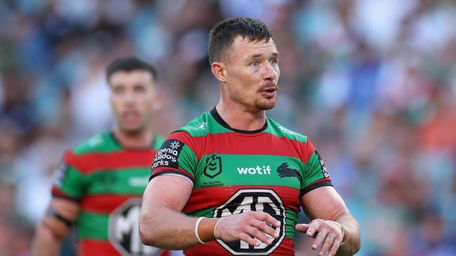 Damien Cook has won back the starting spot with Peter Mamouzelos coming off the bench for Souths. Picture: Cameron Spencer/Getty Images