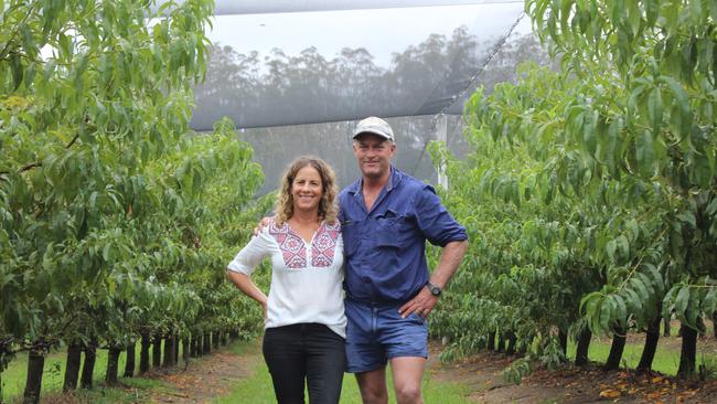 #28: RAY & EDWINA CAMERON - opened The Peach Farm.