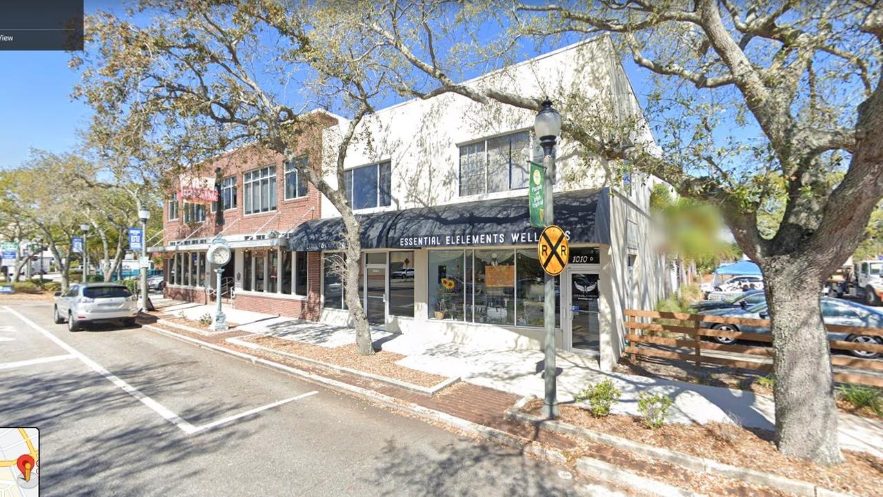 Contemporary view of the shop outside which Russell murdered Barbara Ann Barber.