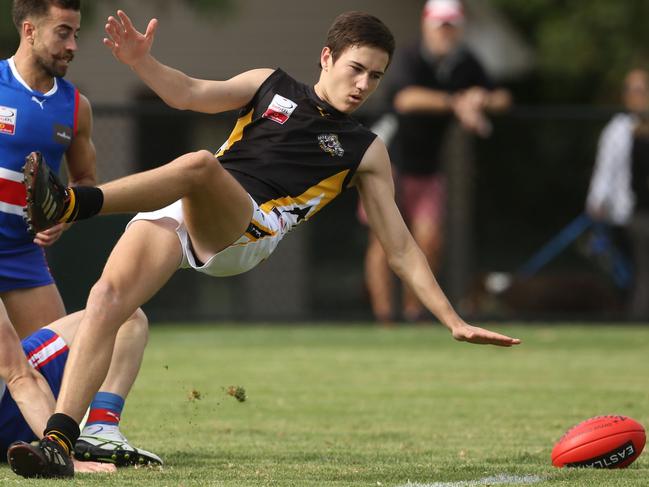 Young Balwyn forward Cooper Sharman. Picture: Stuart Milligan