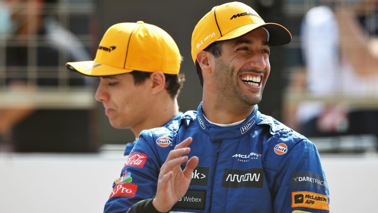 Daniel Ricciardo is still top dog at McLaren. (Photo by Joe Portlock/Getty Images)