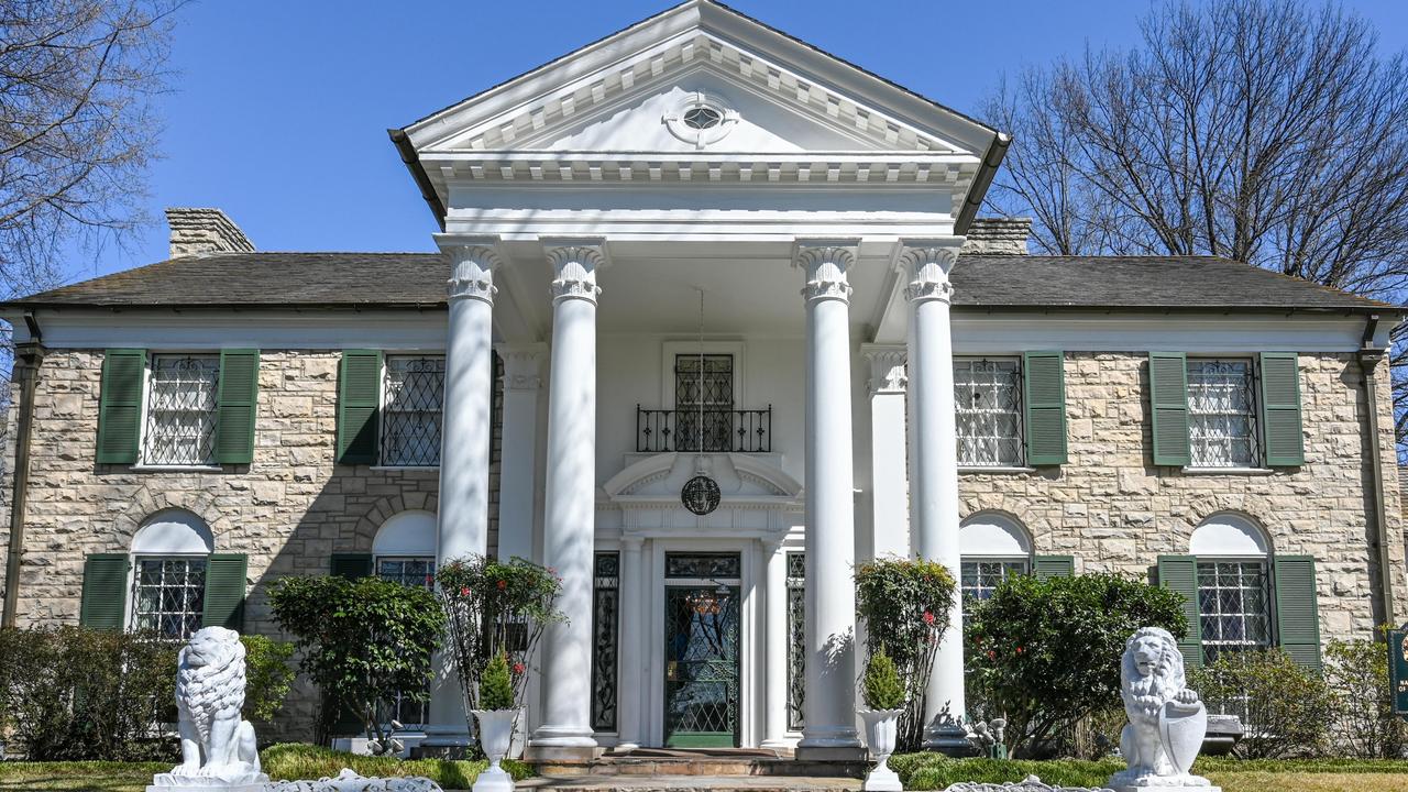 The Graceland mansion in Memphis. Photo: Alamy.