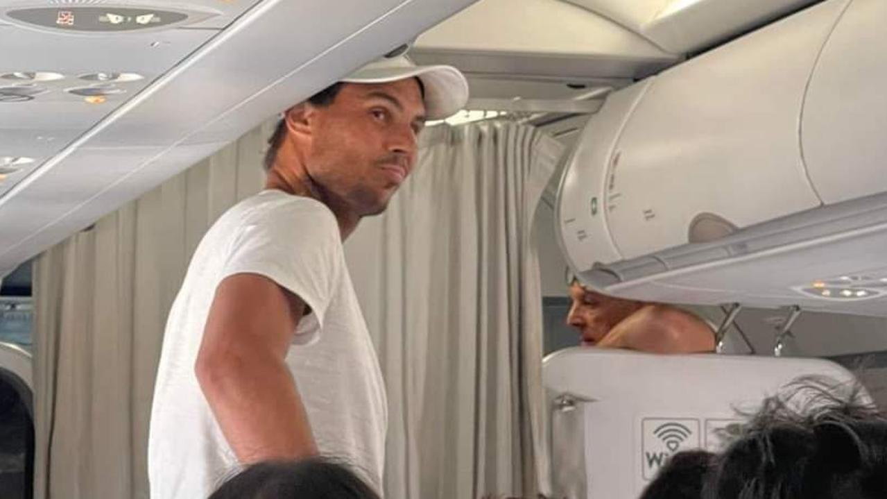 Tennis superstar Rafael Nadal left passengers in disbelief when he was spotted in economy despite his $240 million fortune.