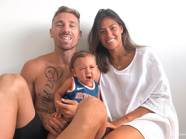 Shanelle Cartwright, the pregnant wife of NRL player Bryce Cartwright, has spoken out about their decision not to vaccinate her children.