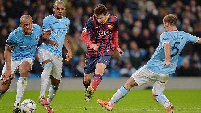 Manchester City had no answer to Lionel Messi and Barcelona.