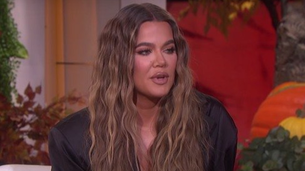 Khloe admitted she “hadn’t heard much” about the backlash. Picture: YouTube.