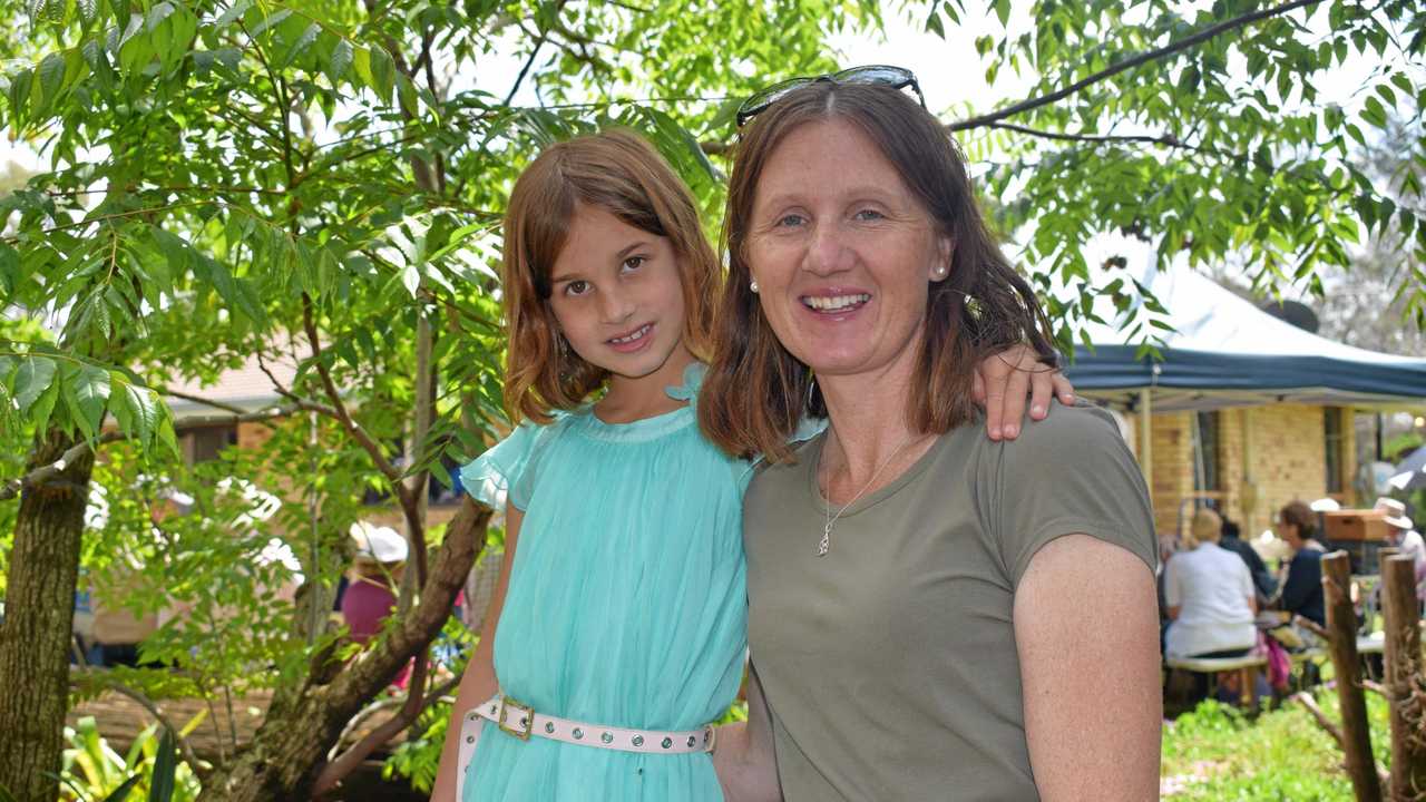 Natalie Maunder and Tanya Maunder at the Warra Springtime in the Garden event, Saturday October 6, 2018. Picture: Brooke Duncan