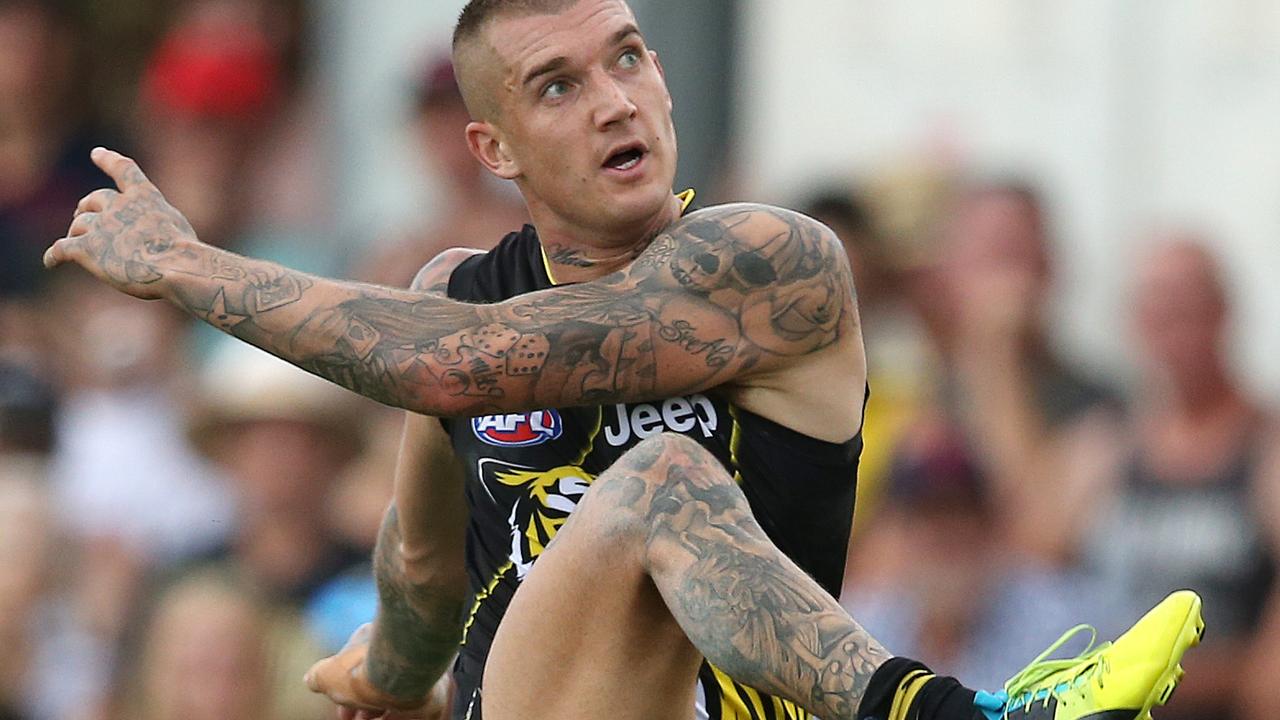 Dustin Martin has had a big summer. Pic: Michael Klein