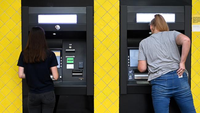 Withdrawing cash could be a thing of the past within two years, according to experts. Picture: Dan Peled / NCA NewsWire