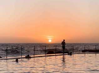 Bronte Rock Pool, 5:42am, iPhone XS Max, native camera. Picture: Samah El Ali