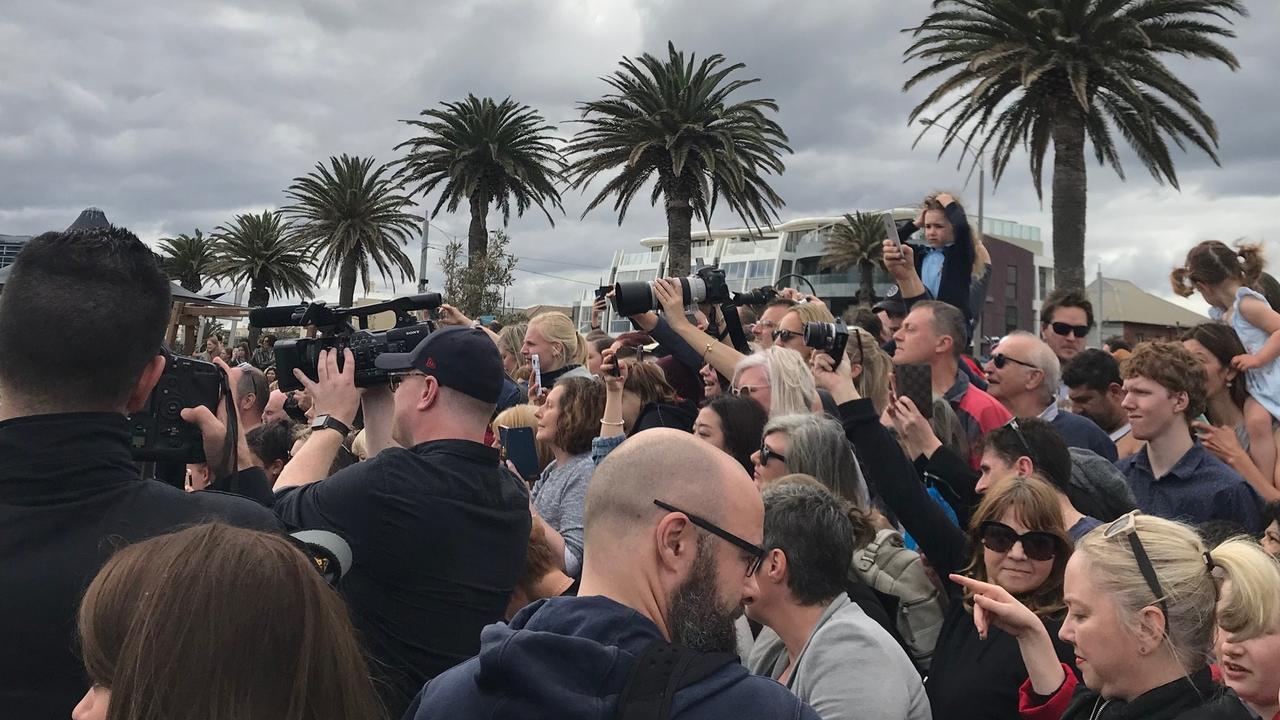 I’m in here somewhere. Picture: Bronte Coy, news.com.au