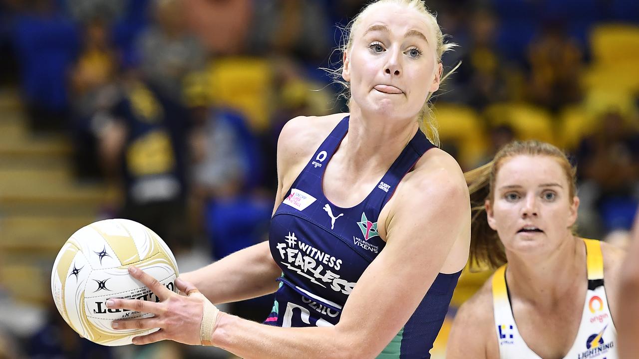 Jo Weston of the Vixens has been a strong voice for the players in a dramatic 2020 Super Netball season (Photo by Albert Perez/Getty Images)