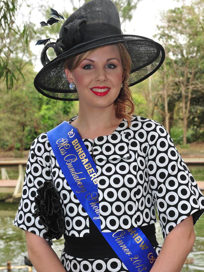 2013 Miss Bundaberg Showgirl Brittany Walker. Photo: Simon Young / NewsMail