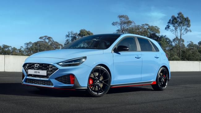 The 2025 Hyundai i30N starts from about $55,000 drive-away.