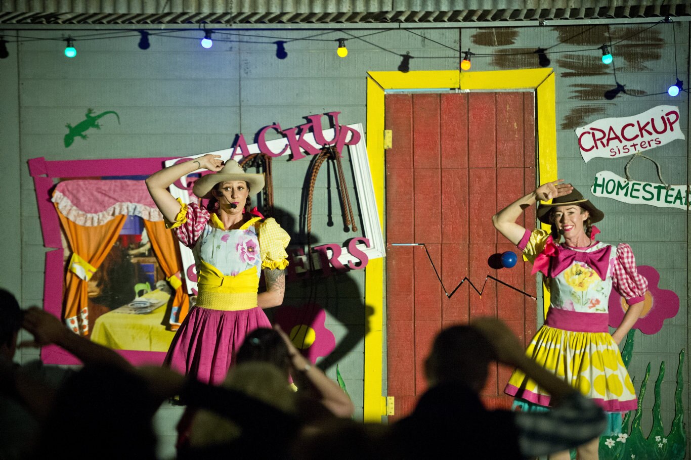 The Crackup Sisters show at Curious Arts Festival, Saturday, March 16, 2019. Picture: Kevin Farmer