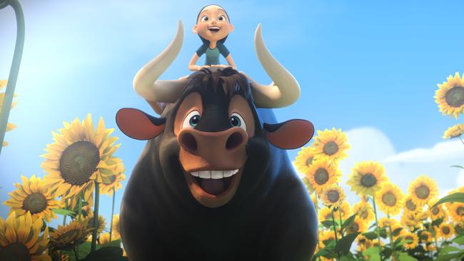 Ferdinand tells the story of a giant bull with a big heart.