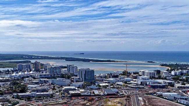 Maroochydore CBD.