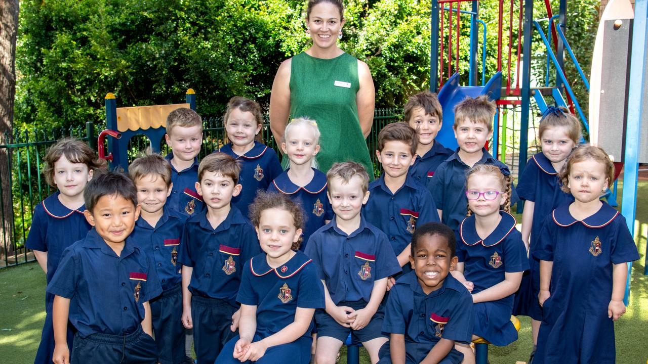 MY FIRST YEAR 2024: Toowoomba Anglican School Prep A students with teacher Mrs Susie Eales, February 2024. Picture: Bev Lacey