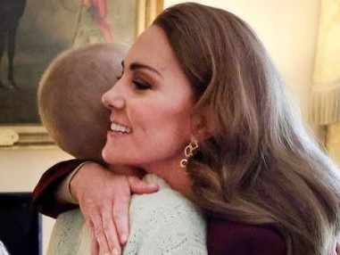 Picture: Kate met with young cancer patient Liz Hatton. Instagram/@princeandprincessofwales