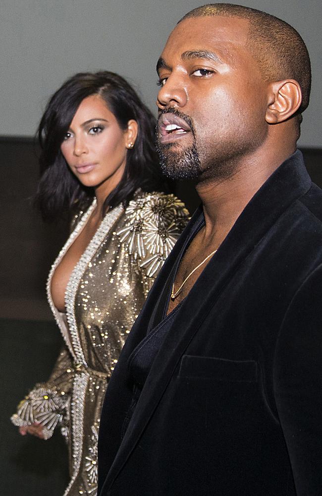 Self-absorbed ... no-one loves Kanye West as much as he loves himself — except maybe Kim. Picture: Colin Young-Wolff/Invision/AP