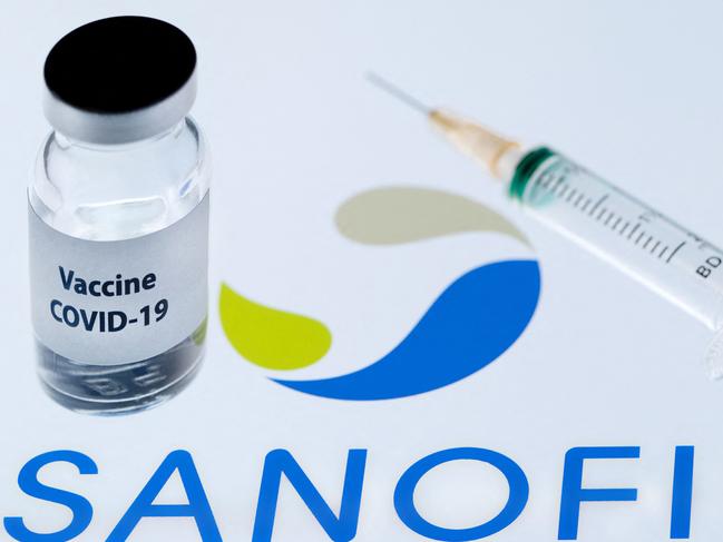 French pharmaceutical group Sanofi announced the launch of large-scale trials for its main anti-Covid-19 vaccine project, developed with the British GSK. Picture: AFP