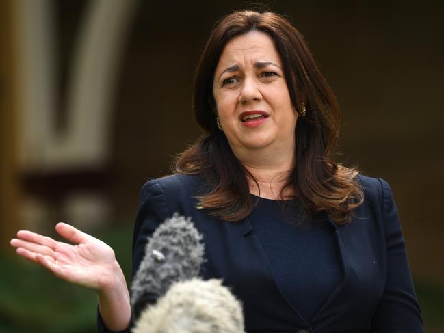 Queensland Premier Annastacia Palaszczuk. Picture: NCA NewsWire / Dan Peled