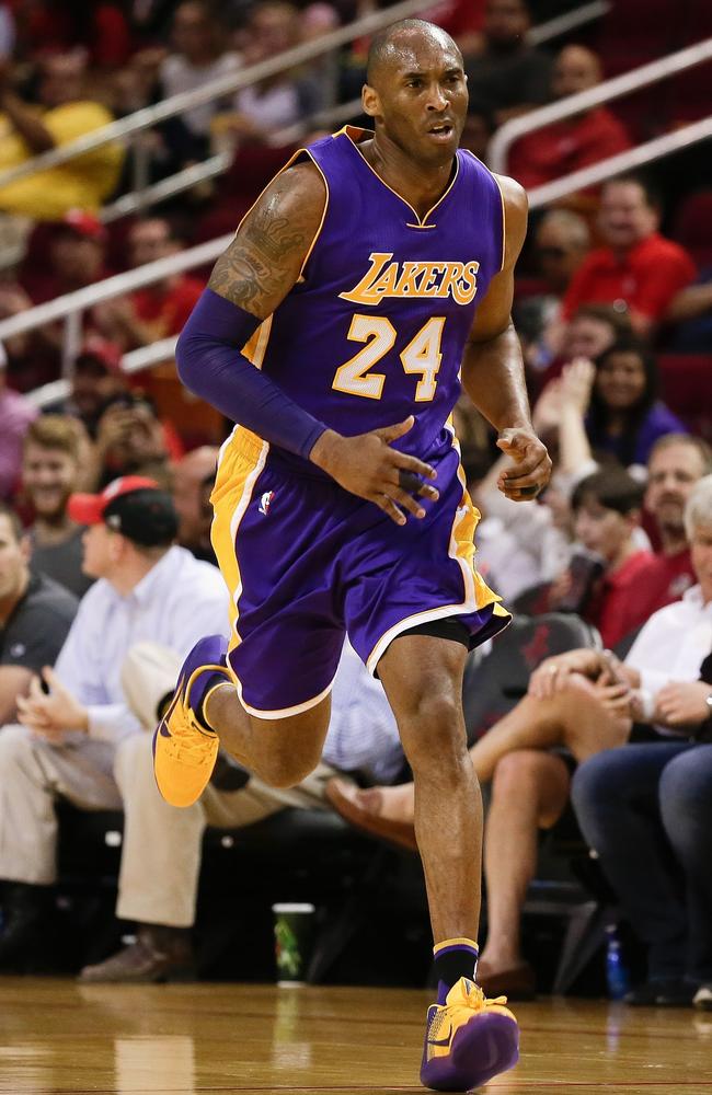 Kobe Bryant #24 of the Los Angeles Lakers. Picture: Getty/AFP