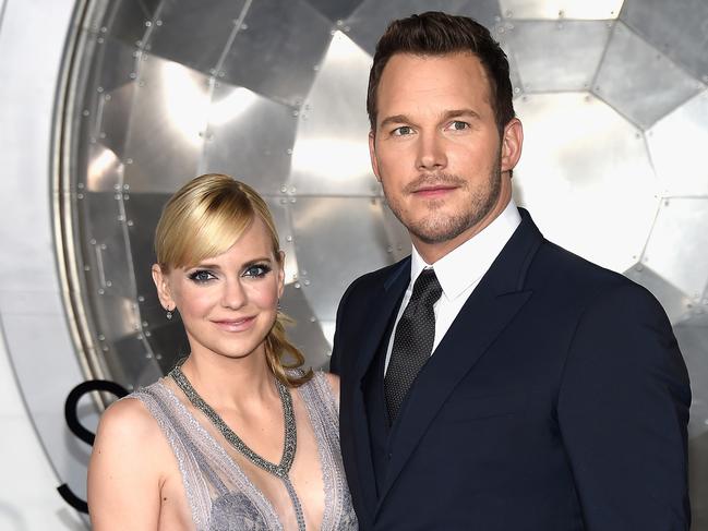 Anna Faris and Chris Pratt split up after eight years of marriage. Picture: Matt Winkelmeyer/Getty