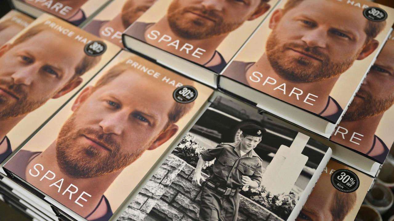 Prince Harry’s memoir, Spare, hit shelves in January. Picture: Angela Weiss/AFP