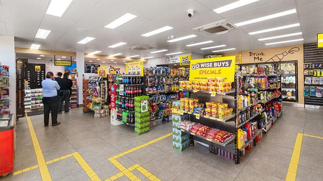 This service station in Belgian Gardens last sold in November 2020 for $1.8m.