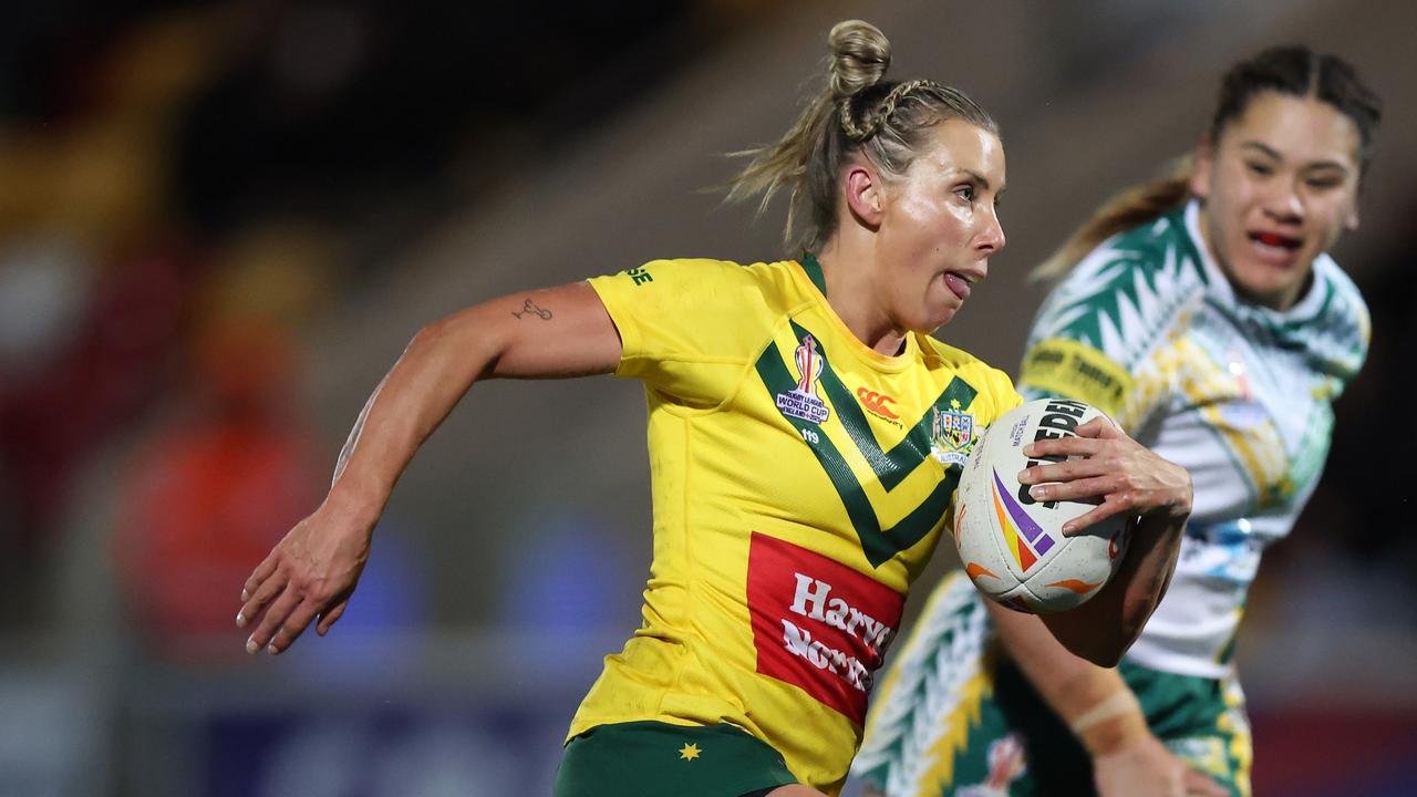 Jillaroos legend Sam Bremner has come out of retirement to sign a deal with the Roosters as the NRLW powerhouse deals with a couple of serious injuries. Picture: George Wood/Getty Images