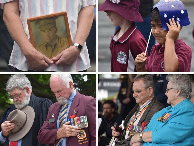 The easing of restrictions in 2021 allowed Mackay residents and veterans to commemorate Australia’s military contributions including at Anzac Day and Remembrance Day commemorations. Picture: Lillian Watkins