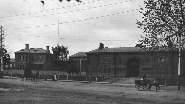 The Melbourne Gaol in 1907. Picture: The Argus newspaper.