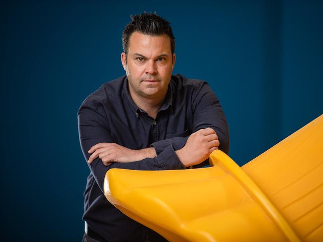 Brett Aldons, founder of Crocs Playcentre, said the lockdowns and economic downturn have had a “horrendous” impact on his team of franchisees. Picture: Jason Edwards