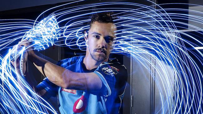 CRICKET - 21/11/18 - Head Brings Energy for four more years - Travis Head re-signs with the Adelaide Strikers. Picture SARAH REED