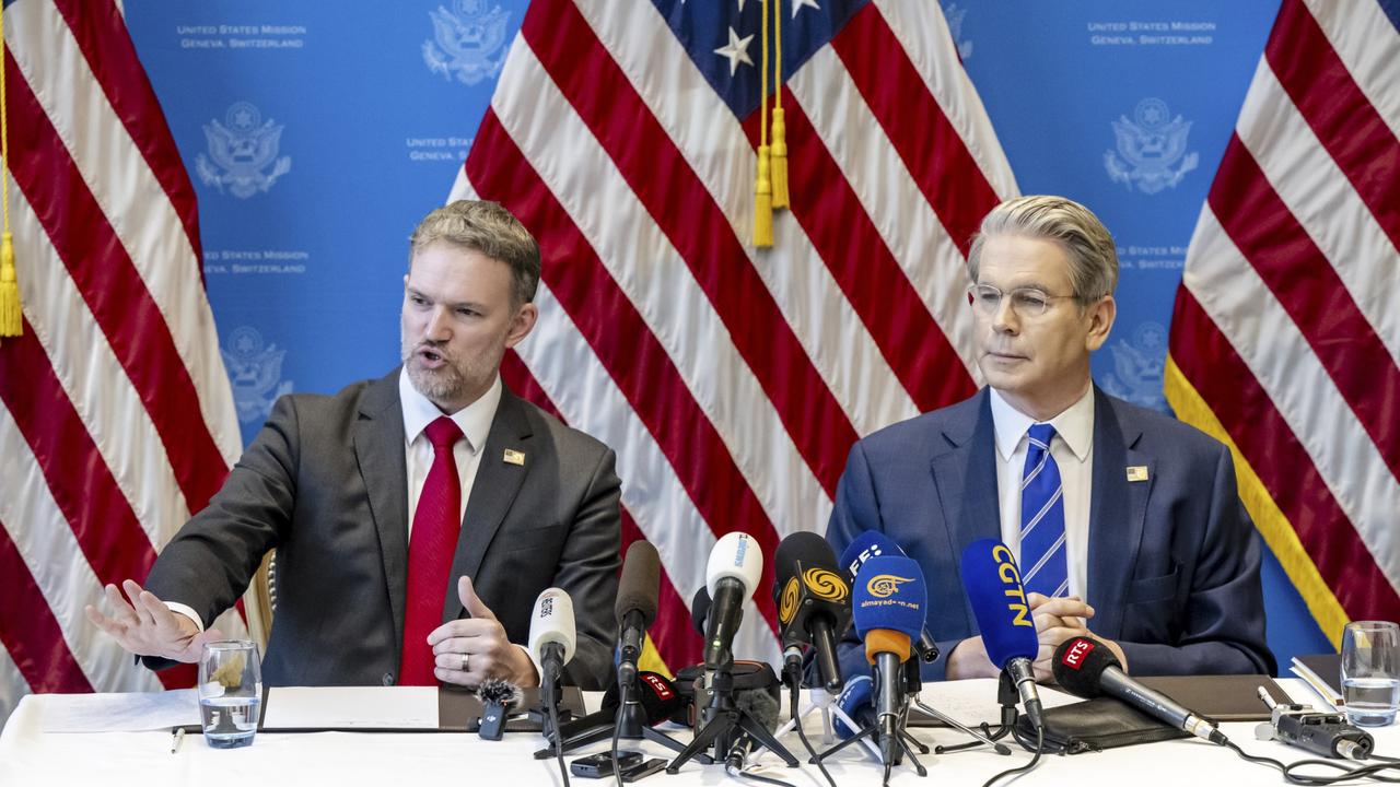 US Trade Representative Jamieson Greer said Monday that “both the Chinese and United States agreed to work constructively together on fentanyl and there is a positive path forward there as well.” Picture: Jean-Christophe Bott/Keystone via AP