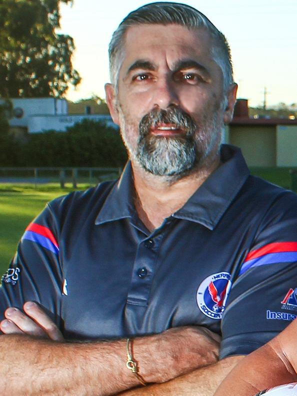 Nerang coach Dave Benigno. Picture: Luke Sorensen