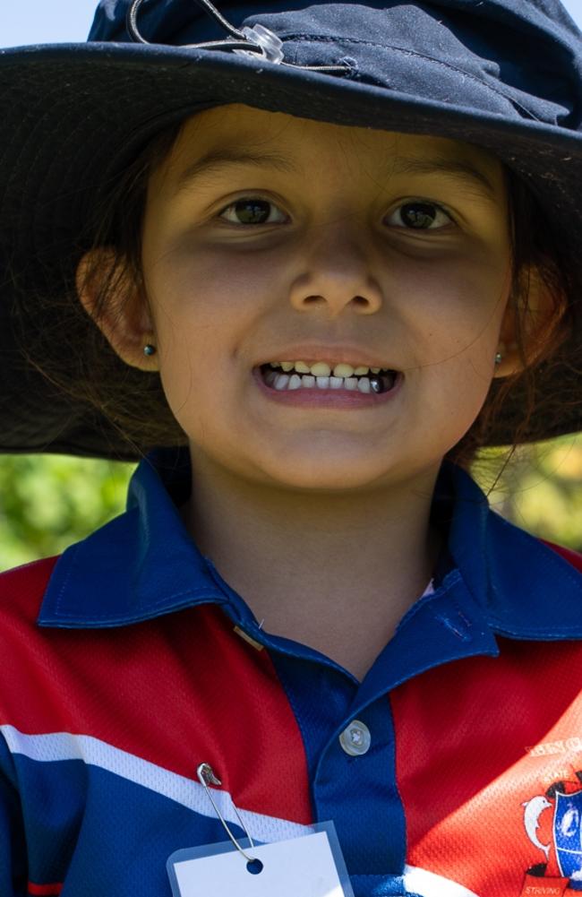 Tin Can Bay State School students have their first day of prep