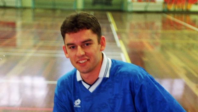 Marty Calvert the Director of the Queensland Football School. Picture: Fiona Harding