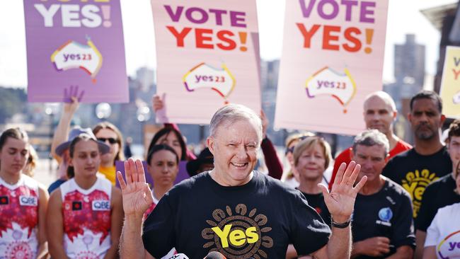 Prime Minister Anthony Albanese will announce the date of the referendum in Adelaide next week. Picture: NCA NewsWire/Sam Ruttyn