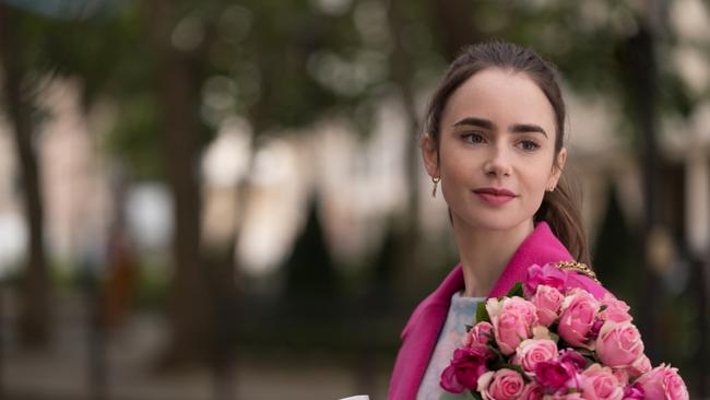 Lily Collins in Emily in Paris. Picture: Netflix