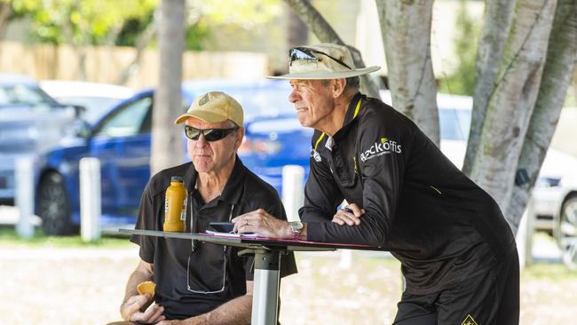 Former Australian and Queensland Cricket Coach John Buchanan says the rule change would allow the switch-hit to stay in the game without being unfair for bowlers. Picture: AAP.