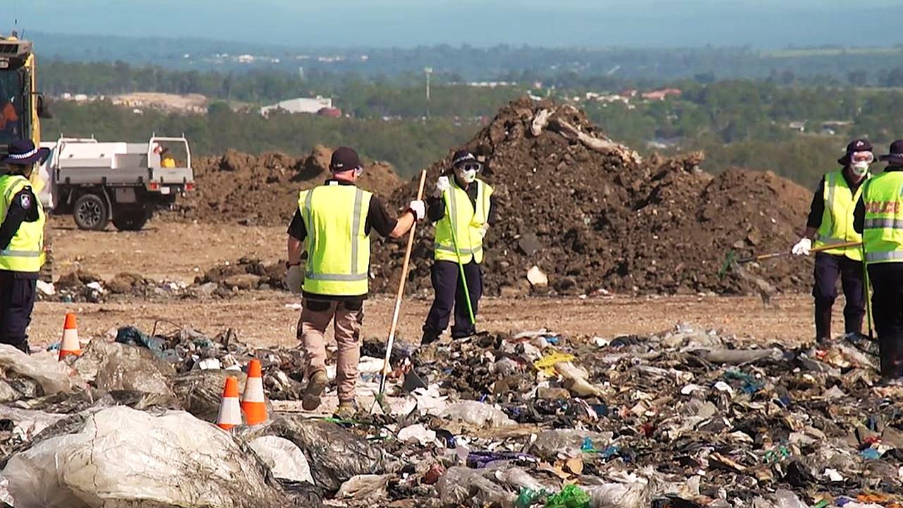 Queensland Police have stopped their search for Lesley Trotter at the Swanbank Waste Management Facility. Picture: Queensland Police