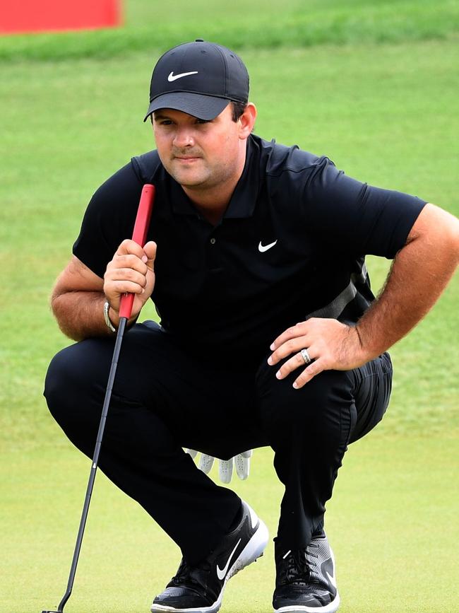 US golfer Patrick Reed is a polarising figure. Pic: AFP