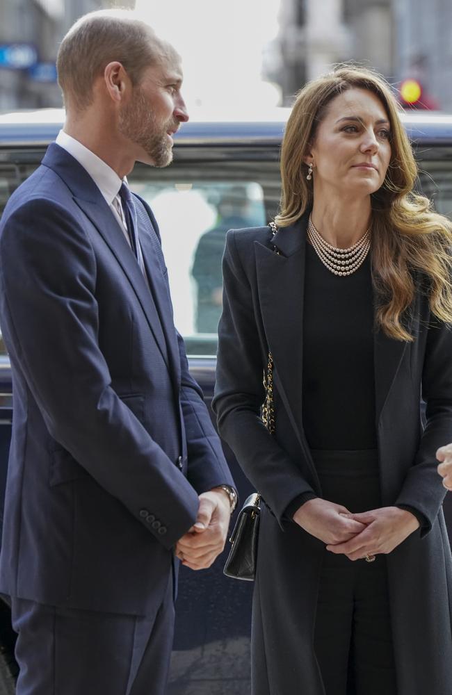 The couple attended a ceremony to commemorate Holocaust Memorial Day in January. Picture: Arthur Edwards – WPA Pool/Getty Images