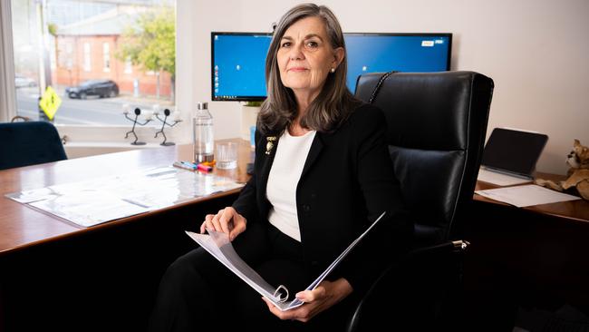 After 35 years Bev Clark, a director at Clark Panagakos Family Law, has seen all manner of things when it comes to separating spouses. Picture: Morgan Sette