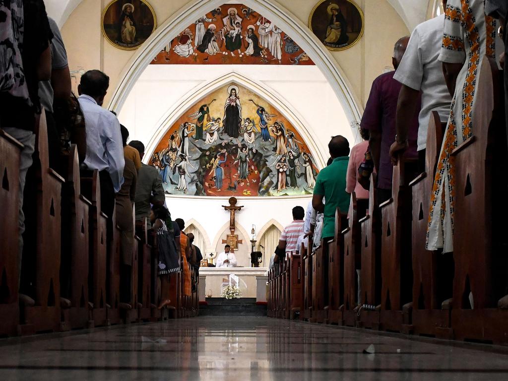 Places of worship will need to comply with the rules on indoor mass gatherings. Picture: AFP