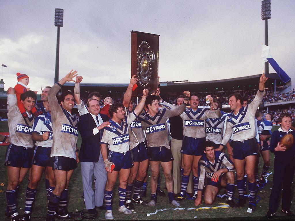 Potter was part of the 1984 premiership-winning Bulldogs side. Picture: NRL Imagery