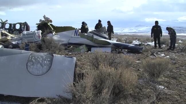 NTSB Officials Investigate Site Of Deadly Nevada Plane Crash | The ...